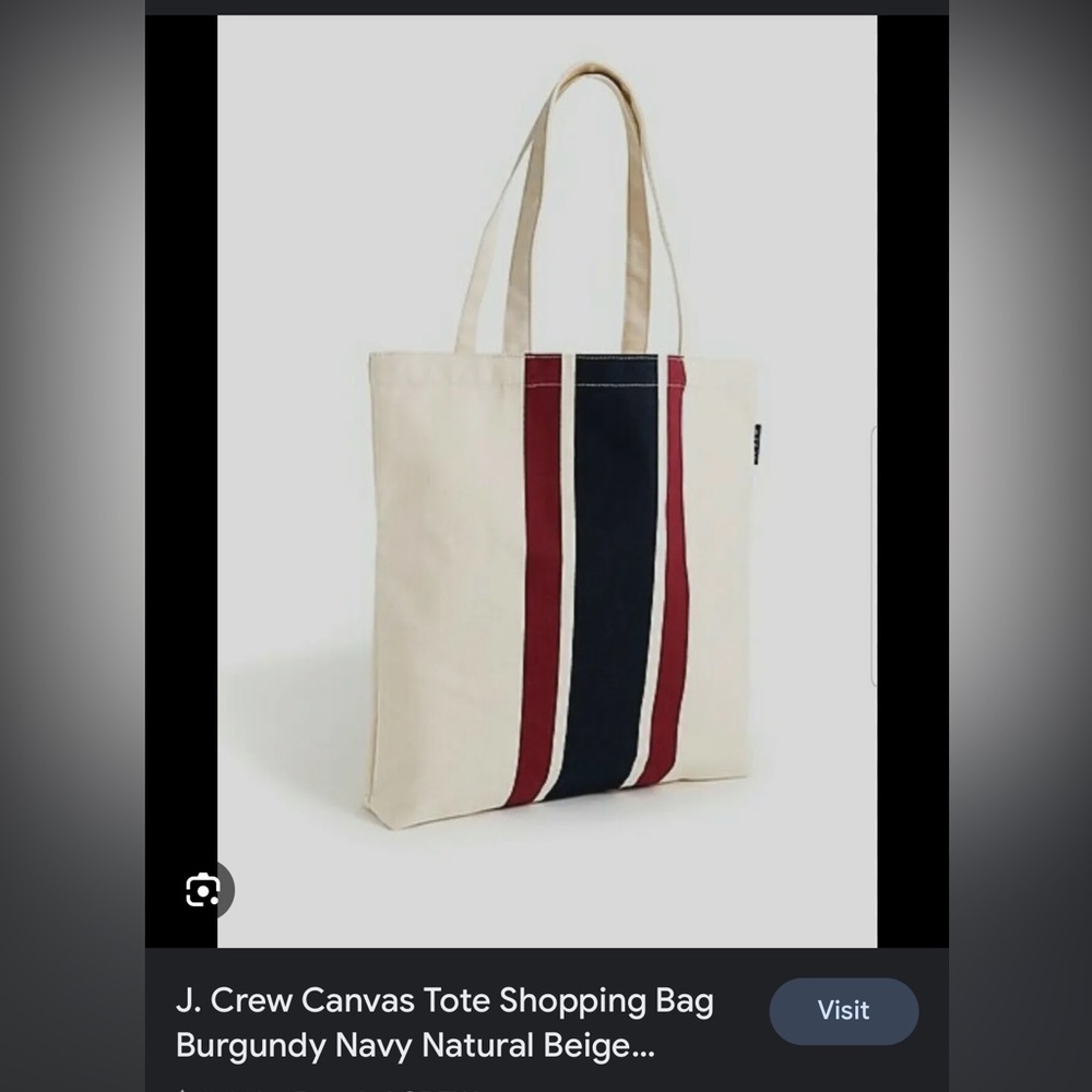 NWT- JCREW Tote Bag